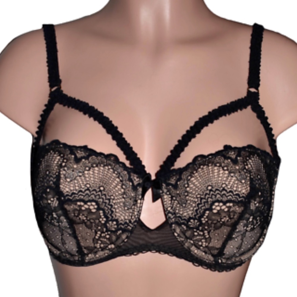 Adore Me Black Lace Underwire Bra - Picture 5 of 7